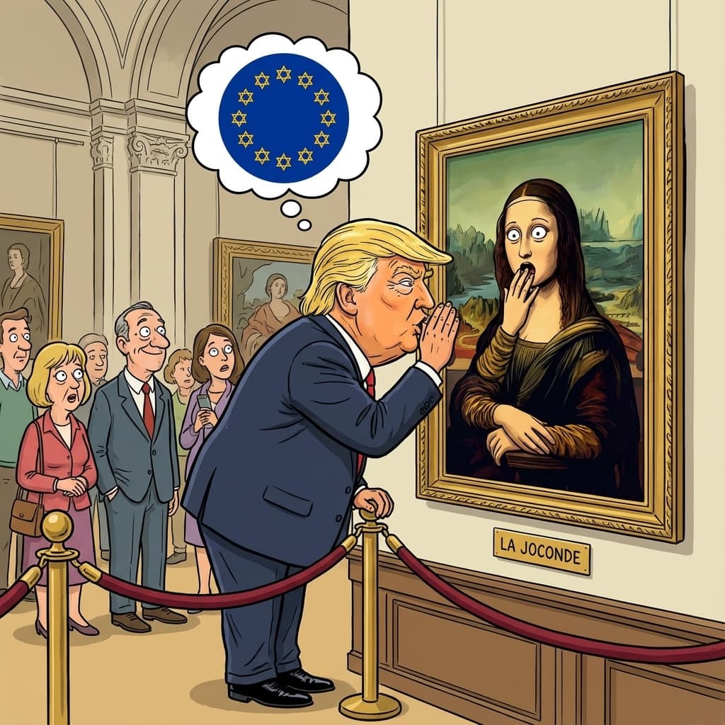 Art & Scandal: JEU Whispers Alpha to the Mona Lisa